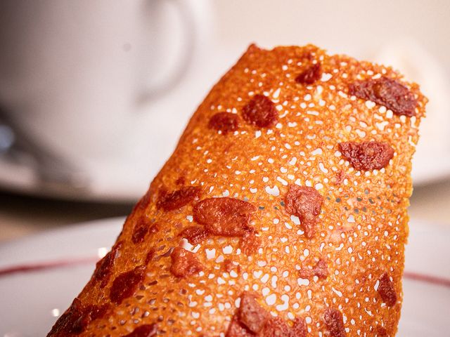 Restaurant Au Vieux Pêcheur Tuile Craquante aux Amandes